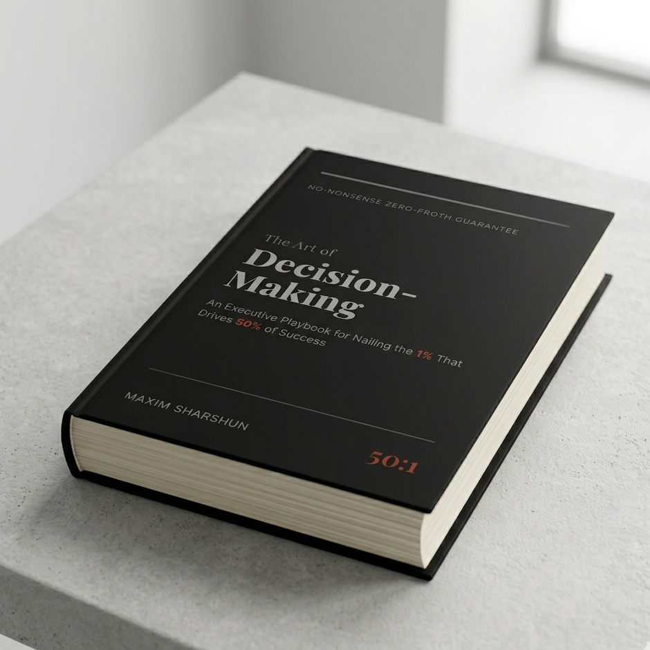 Executive Playbook the art of decision-making